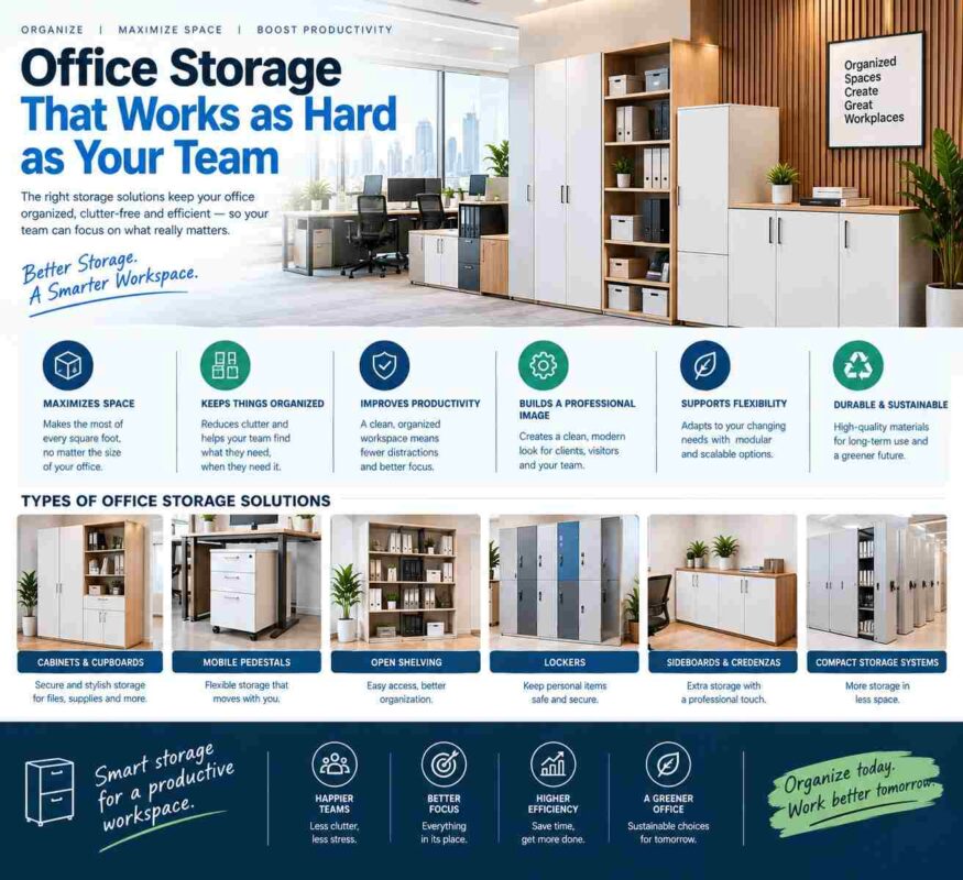 Office Storage That Works as Hard as Your Team