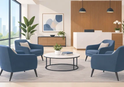 How to Arrange a Reception Lounge for Client Confidence