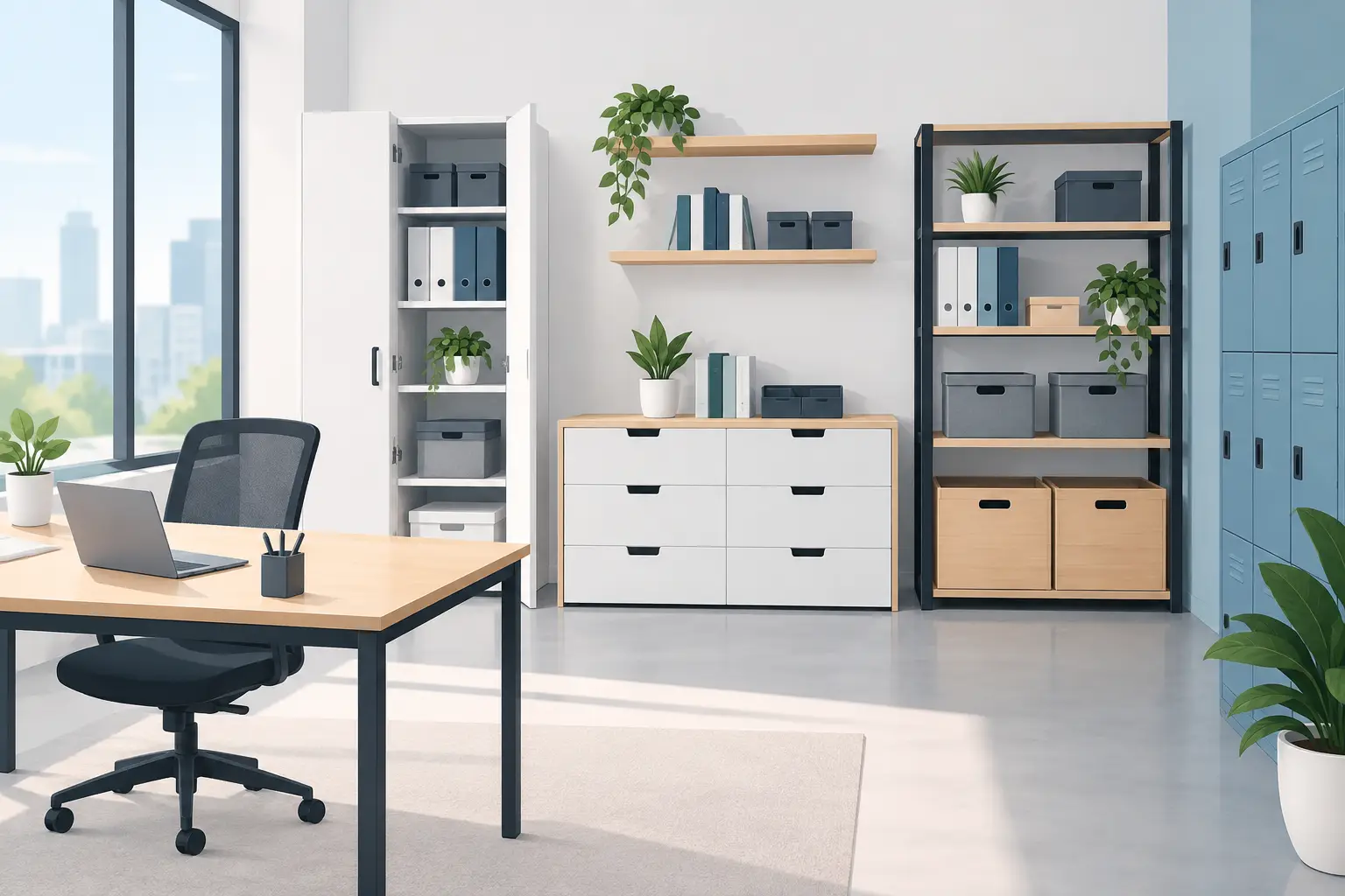 10 Top Workplace Storage Ideas for Modern Offices
