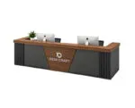 Luxe Two-Person Reception Desk