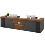 Luxe Two-Person Reception Desk