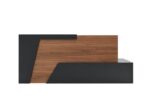 ARIX Modern Commercial Straight Reception Desk with Transaction Counter