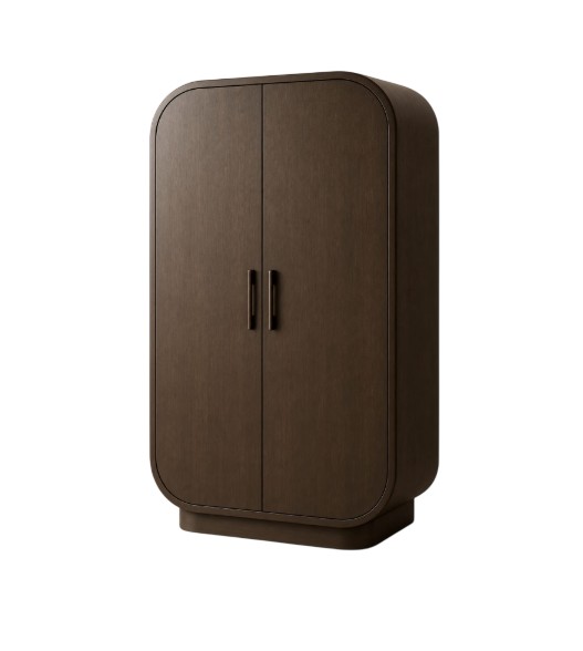 ARMORA Executive Office Storage Cabinet with Double Doors, Hanging Rod and 2 Interior Drawers ARMORA Executive Office Storage Cabinet with Double Doors, Hanging Rod and 2 Interior Drawers