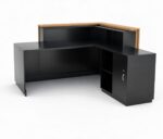 AURUM Modern L-Shaped Commercial Reception Desk