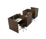 BENIMI Workstation Cluster of 4 Cross-Wise