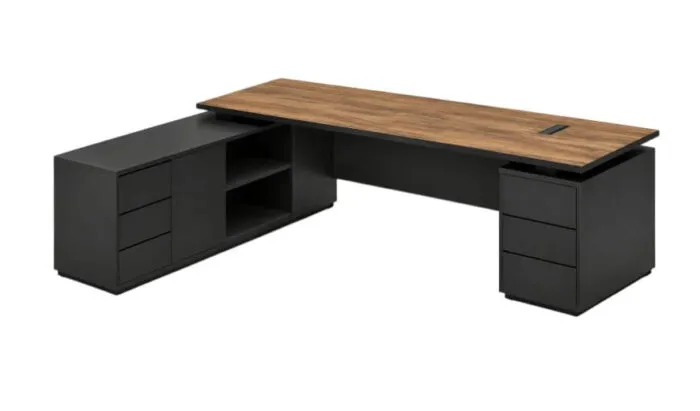 CARIA Executive L-Shaped Desk