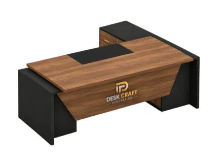 Crown Executive L-Shaped Desk