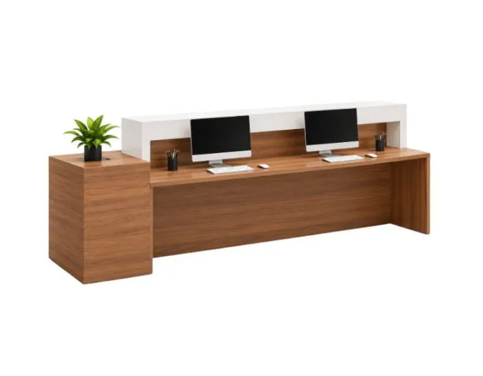 Signature Two-Person Reception Desk