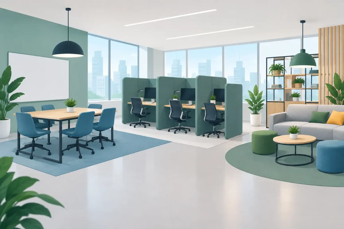 Workspace Zoning Furniture Guide for Better Offices